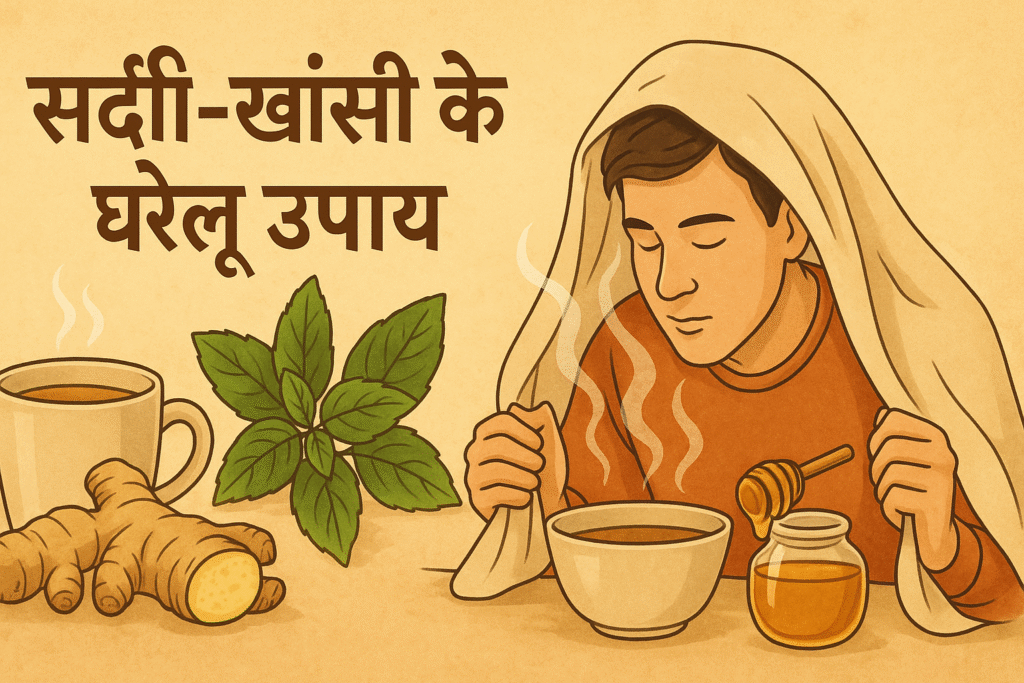 सर्दी-खांसी के घरेलू उपाय